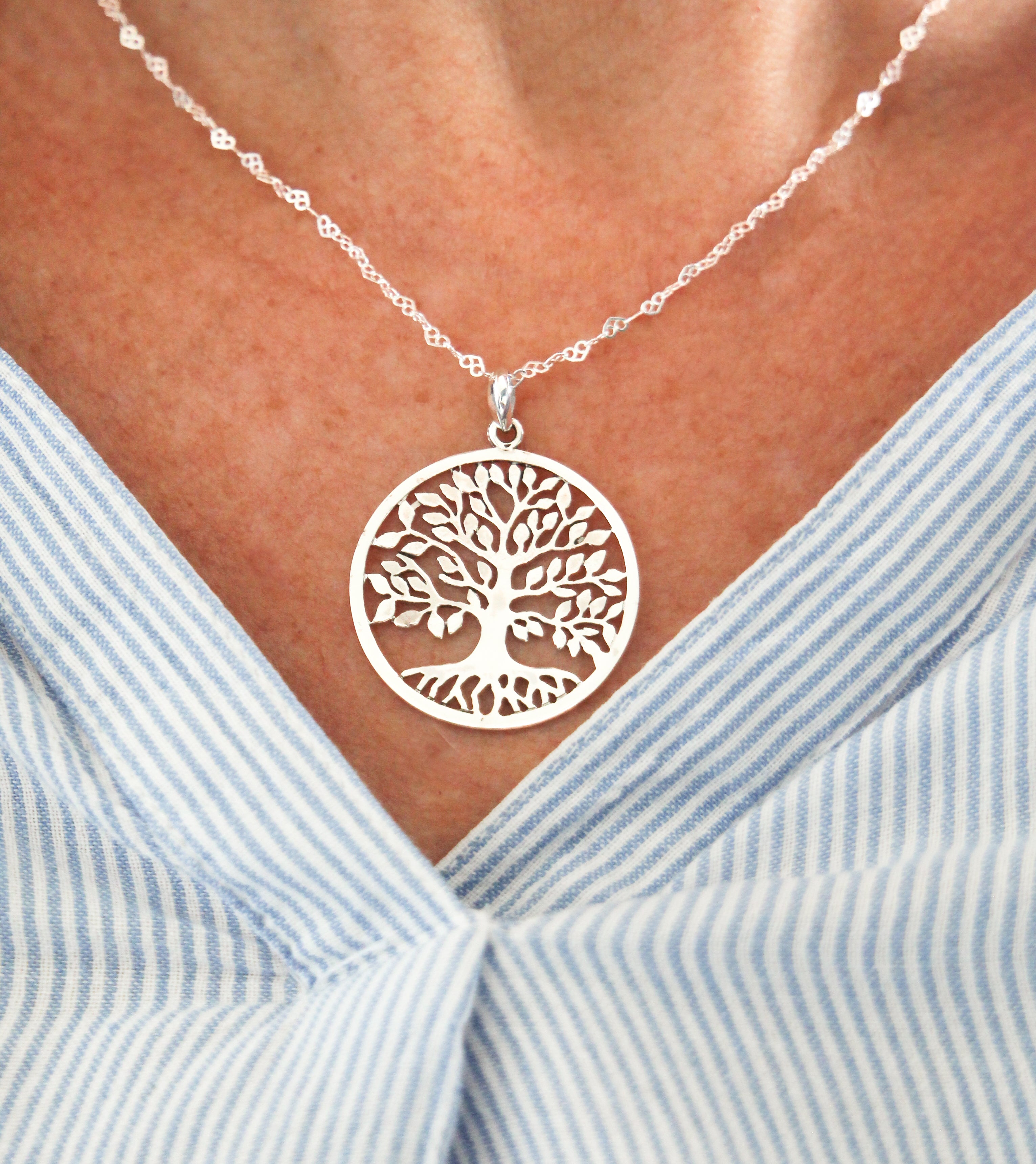 Tree of Life Pendant in 925 Silver