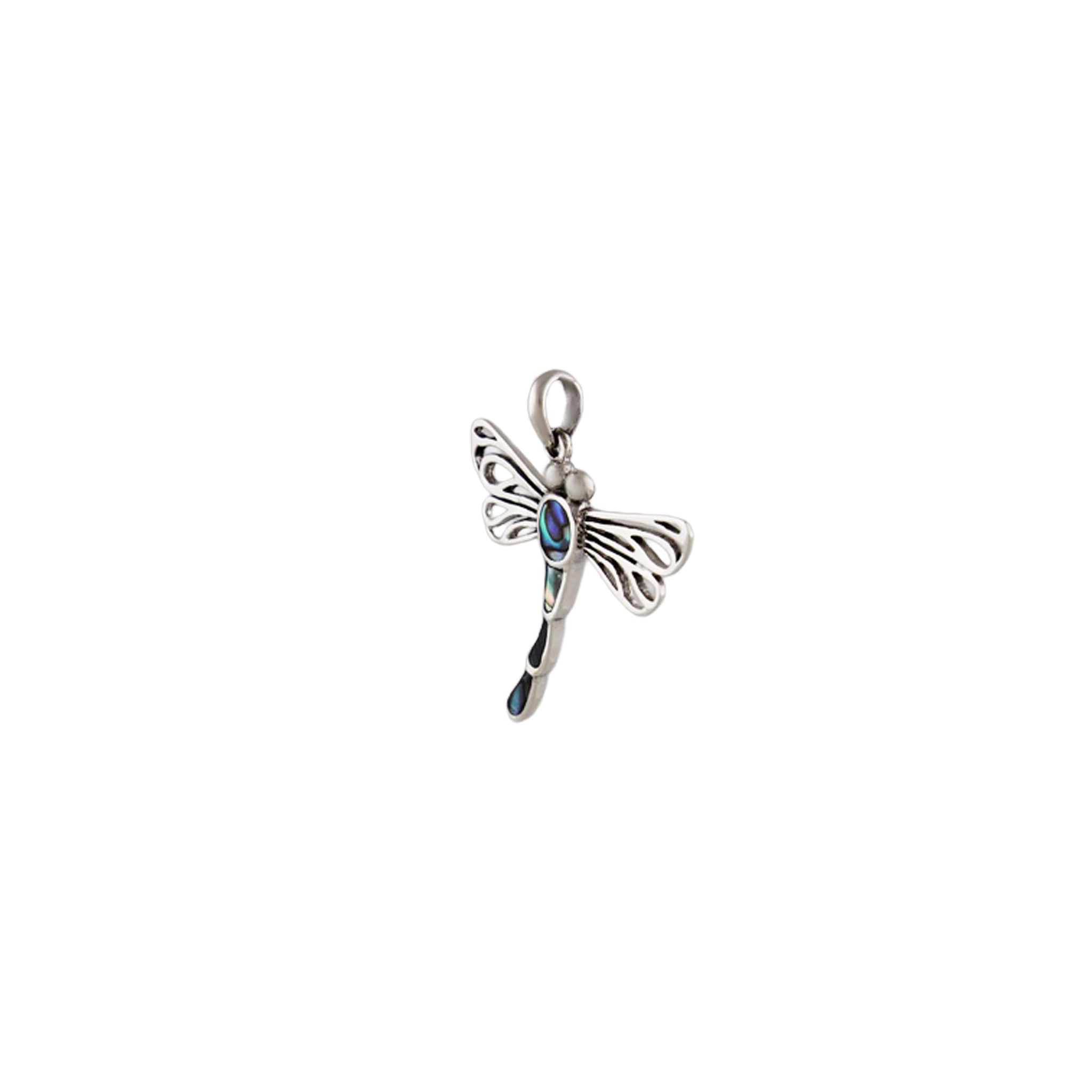 Abalone Dragonfly pendant Pendant in 925 Silver