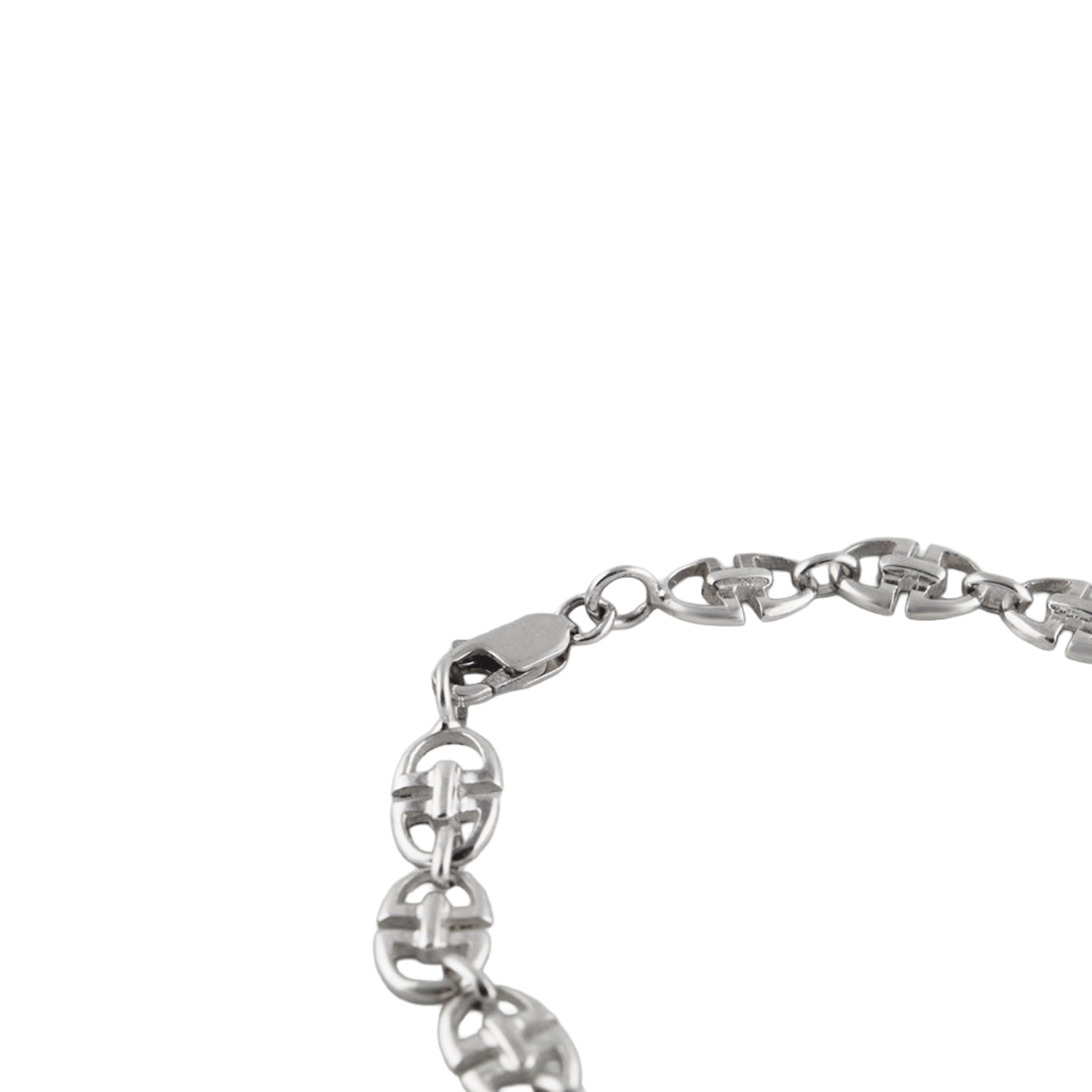 Anchor Link Bracelet in 925 Silver