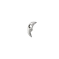 Crescent Moon Face in 925 Silver