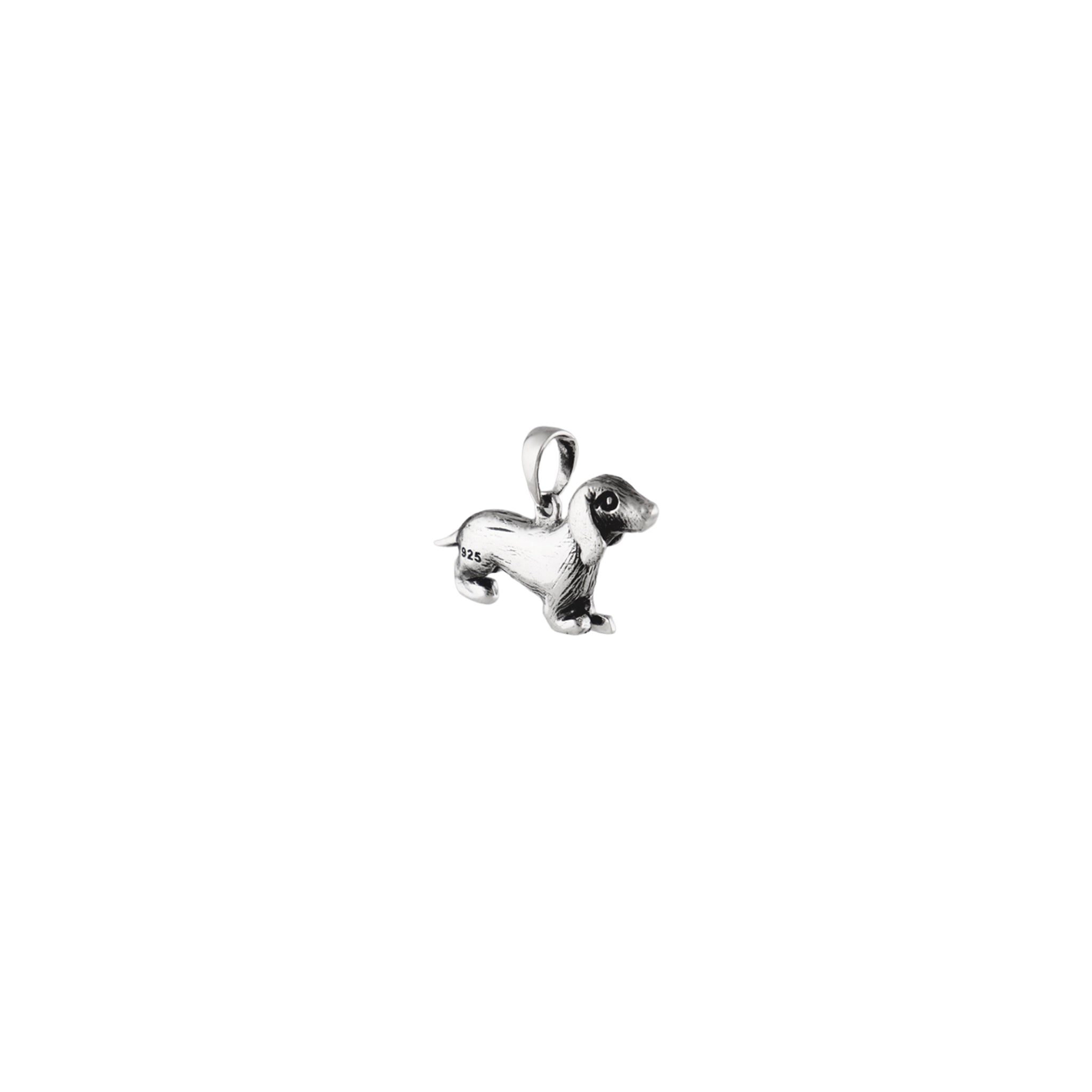 Dachshund Dog pendant Pendant in 925 Silver