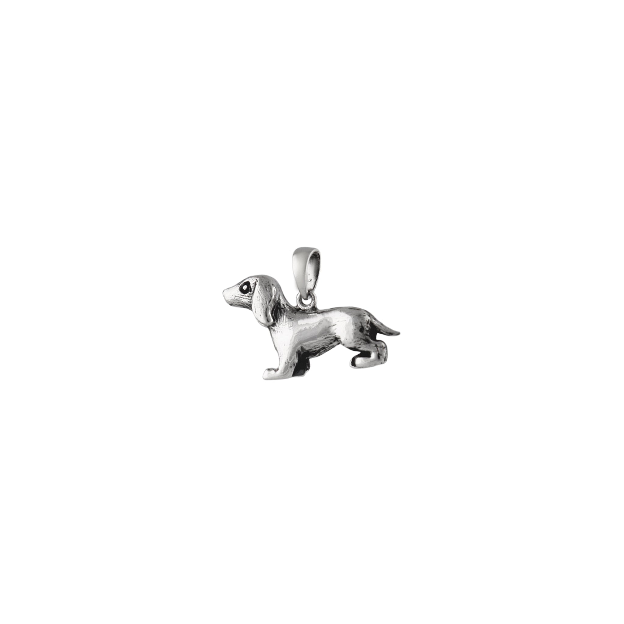 Dachshund Dog pendant Pendant in 925 Silver