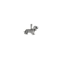 Dachshund Dog pendant Pendant in 925 Silver