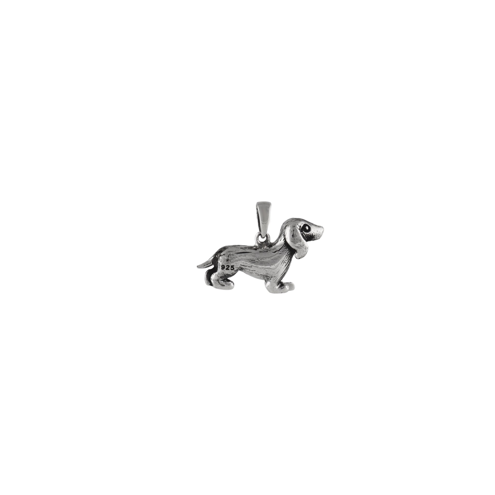 Dachshund Dog pendant Pendant in 925 Silver
