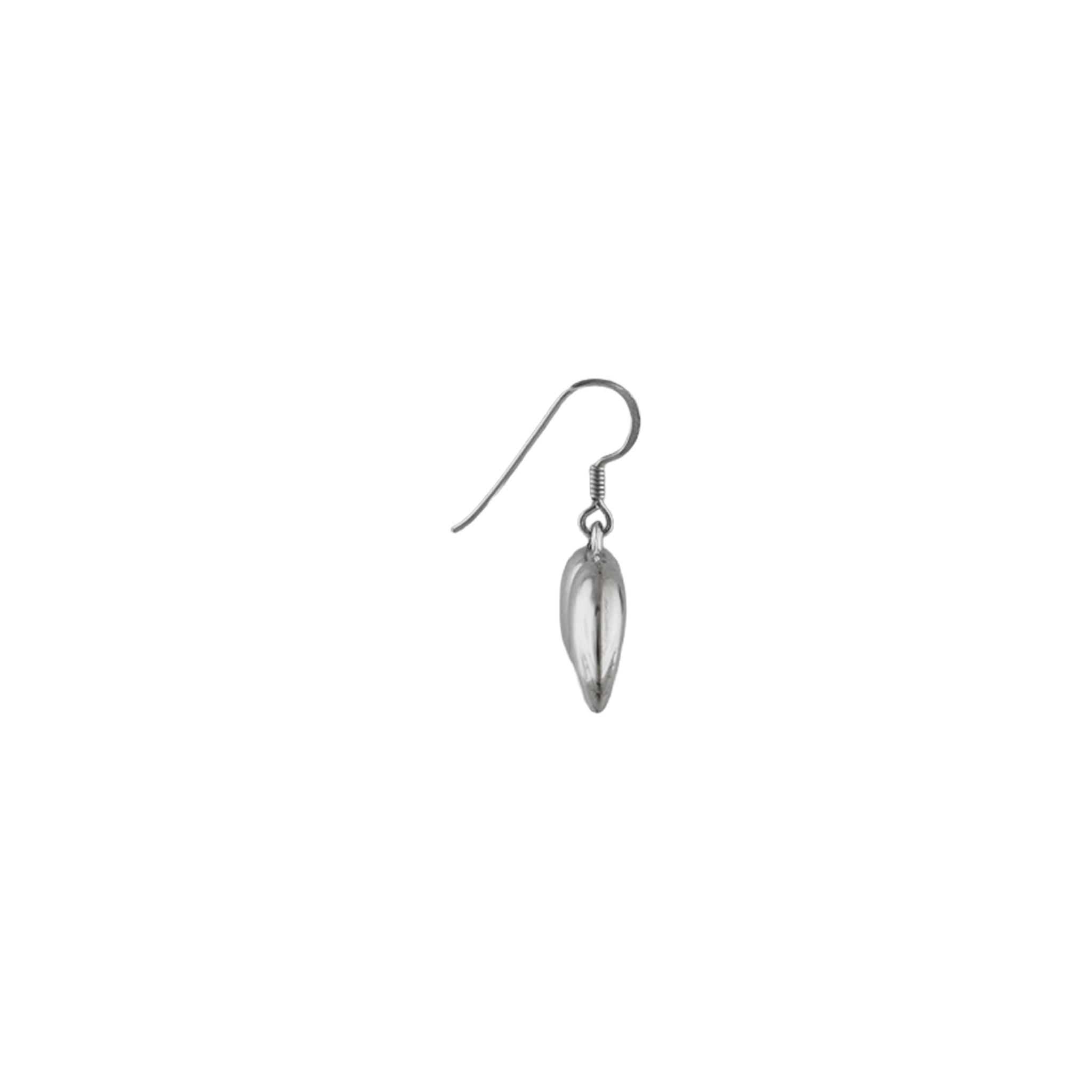 Elephant Drop Earrings in 925 Silver