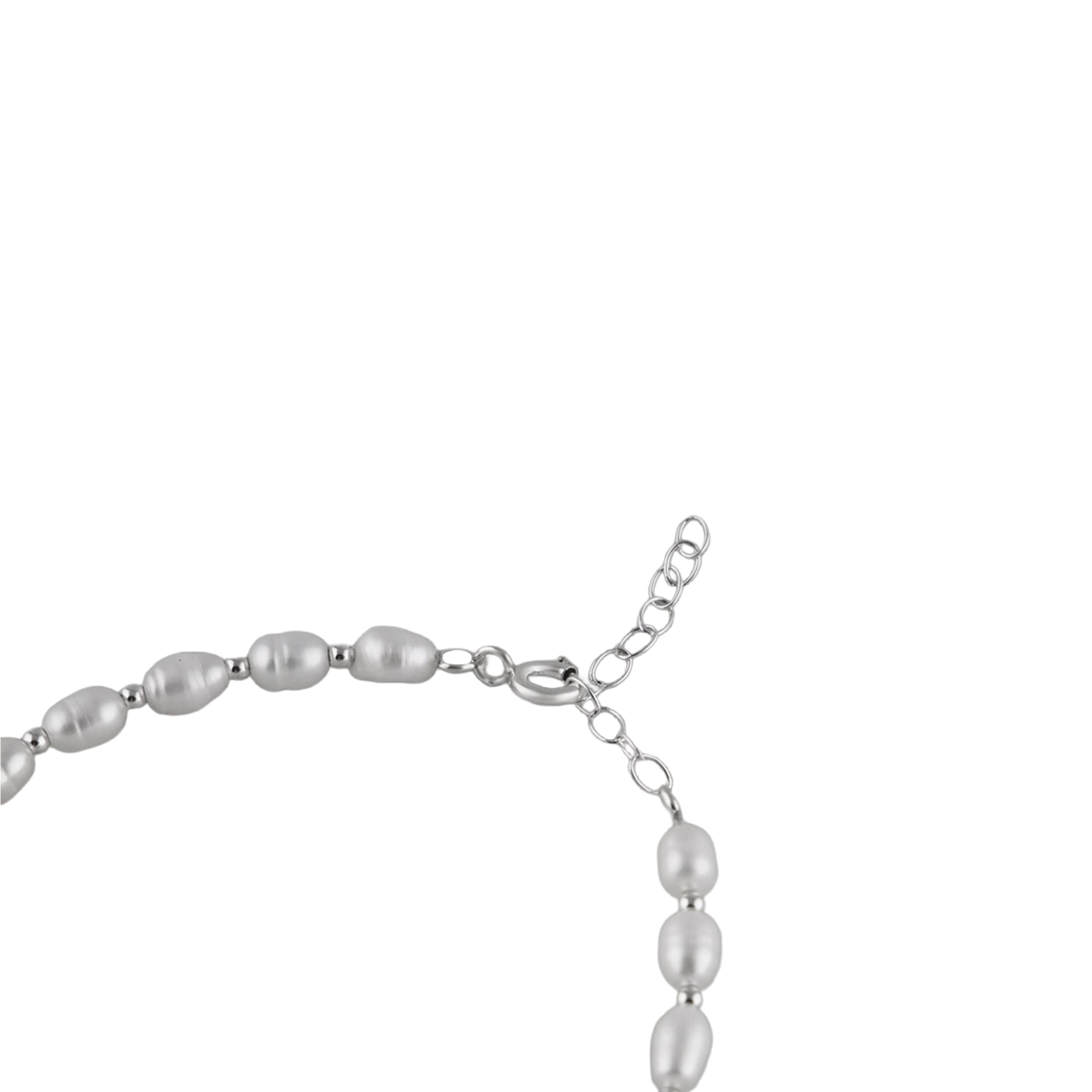 Freshwater Pearl Bracelet in 925 Silver