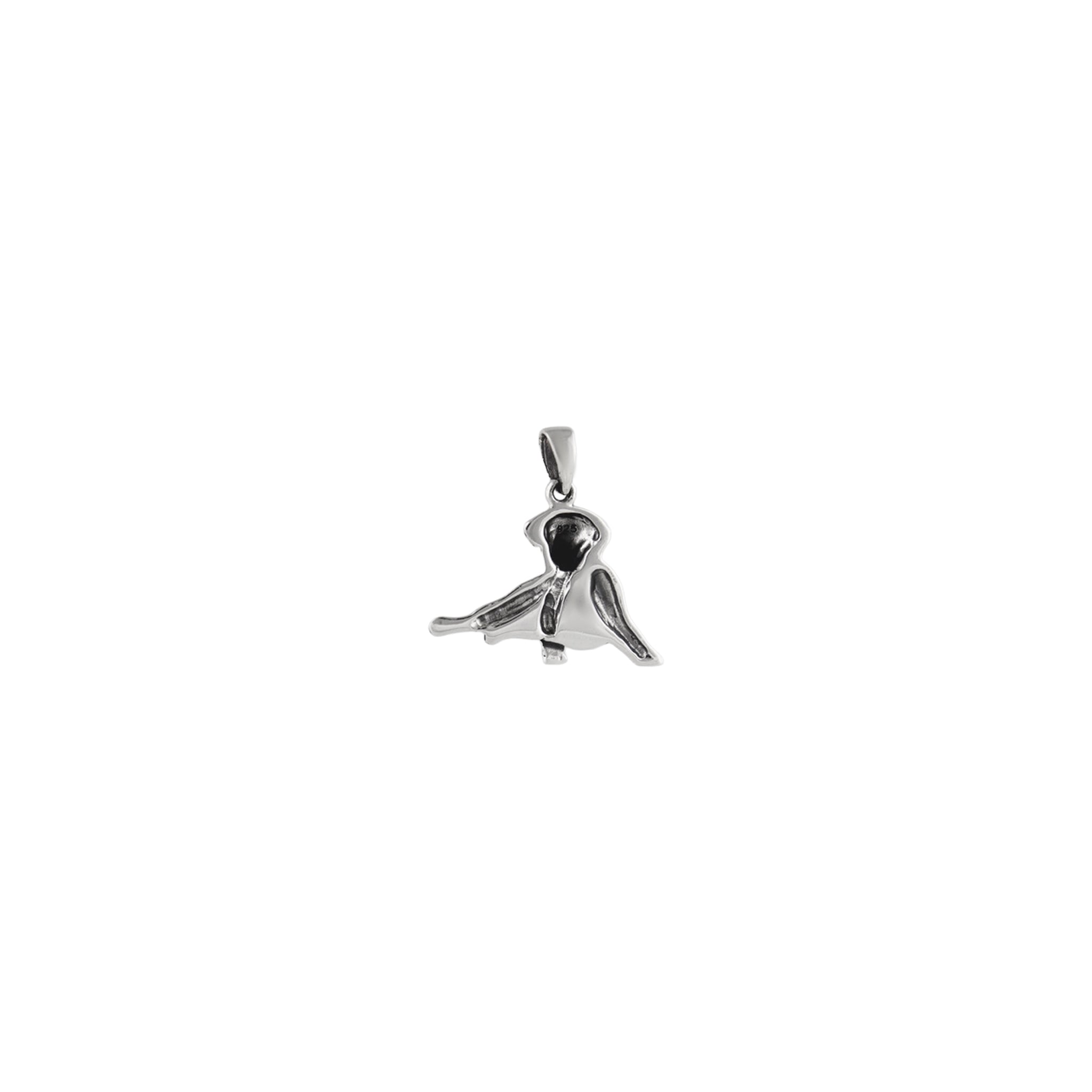 Labrador Dog Pendant in 925 Silver