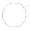 Long Freshwater Pearl Necklace in 925 Silver