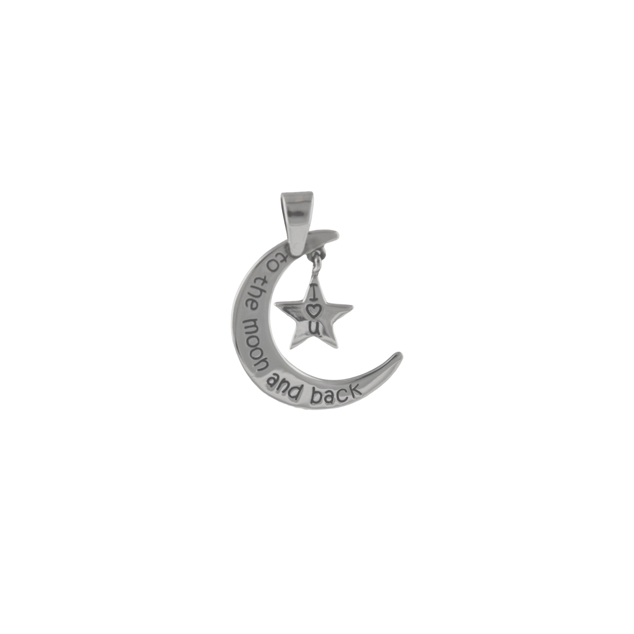 To The Moon And Back' pendant Pendant in 925 Silver