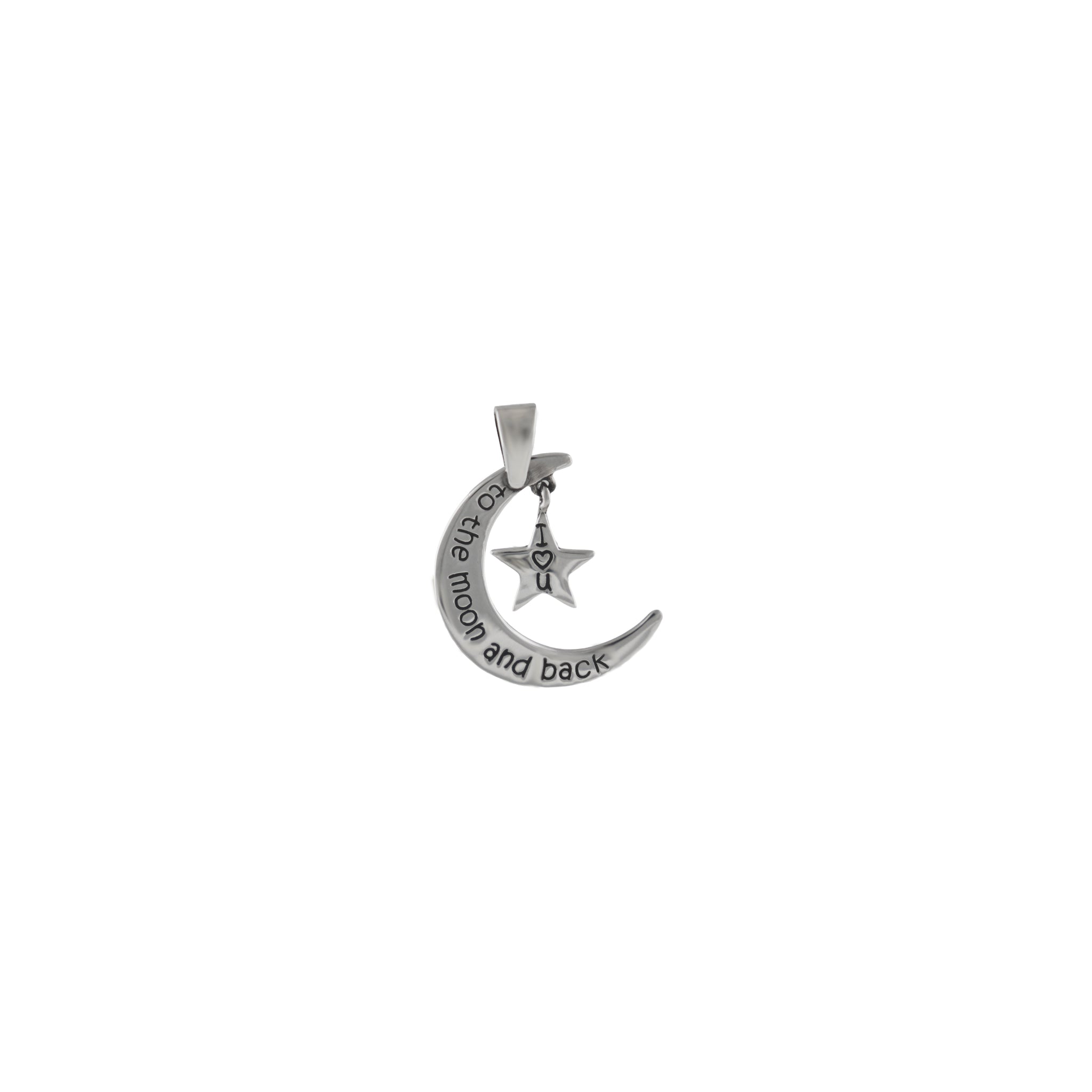 To The Moon And Back' pendant Pendant in 925 Silver