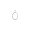 Ornate Swirl Statement Pendant in 925 Silver
