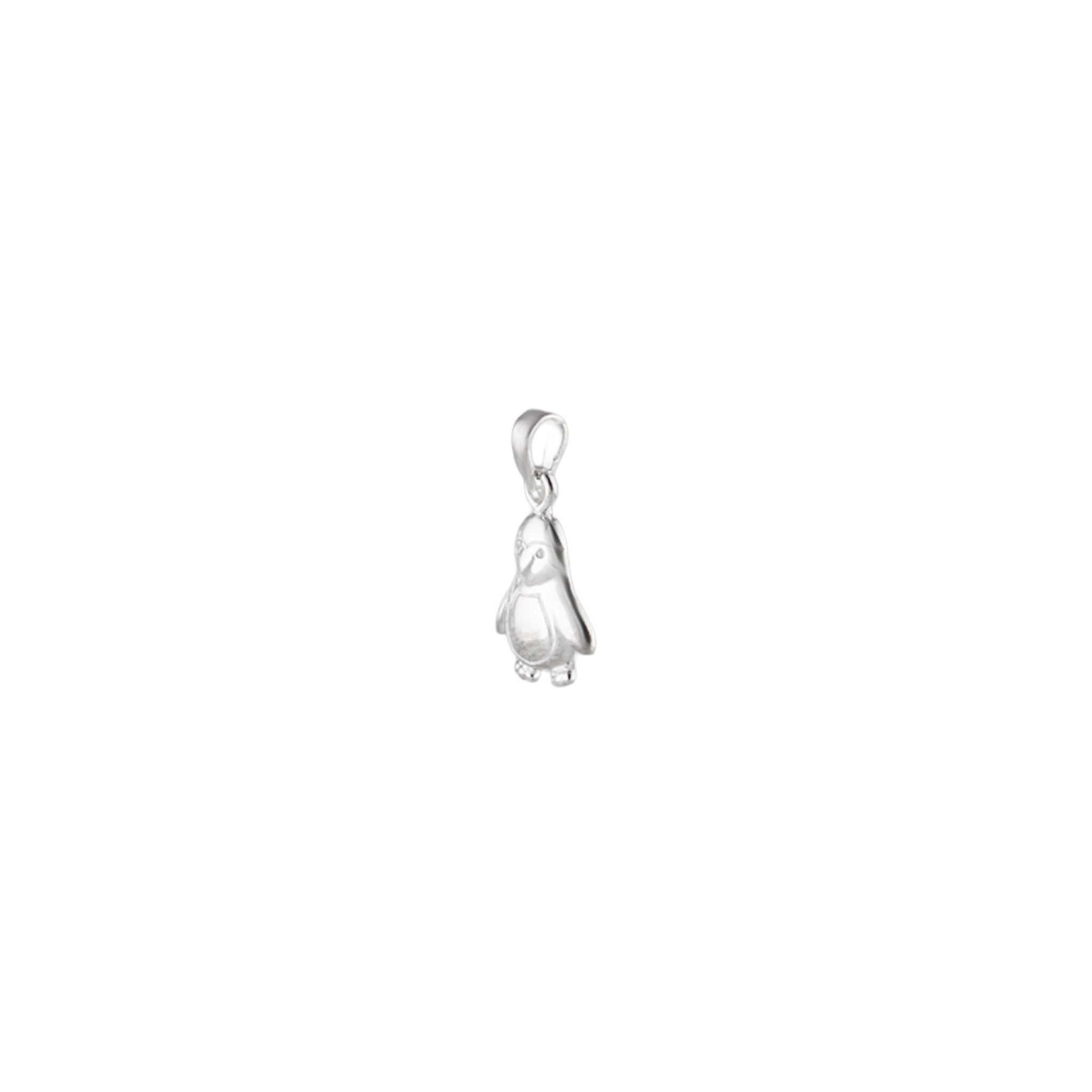 Mini Penguin Pendant in 925 Silver
