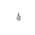 Sitting Cat Pendant in 925 Silver