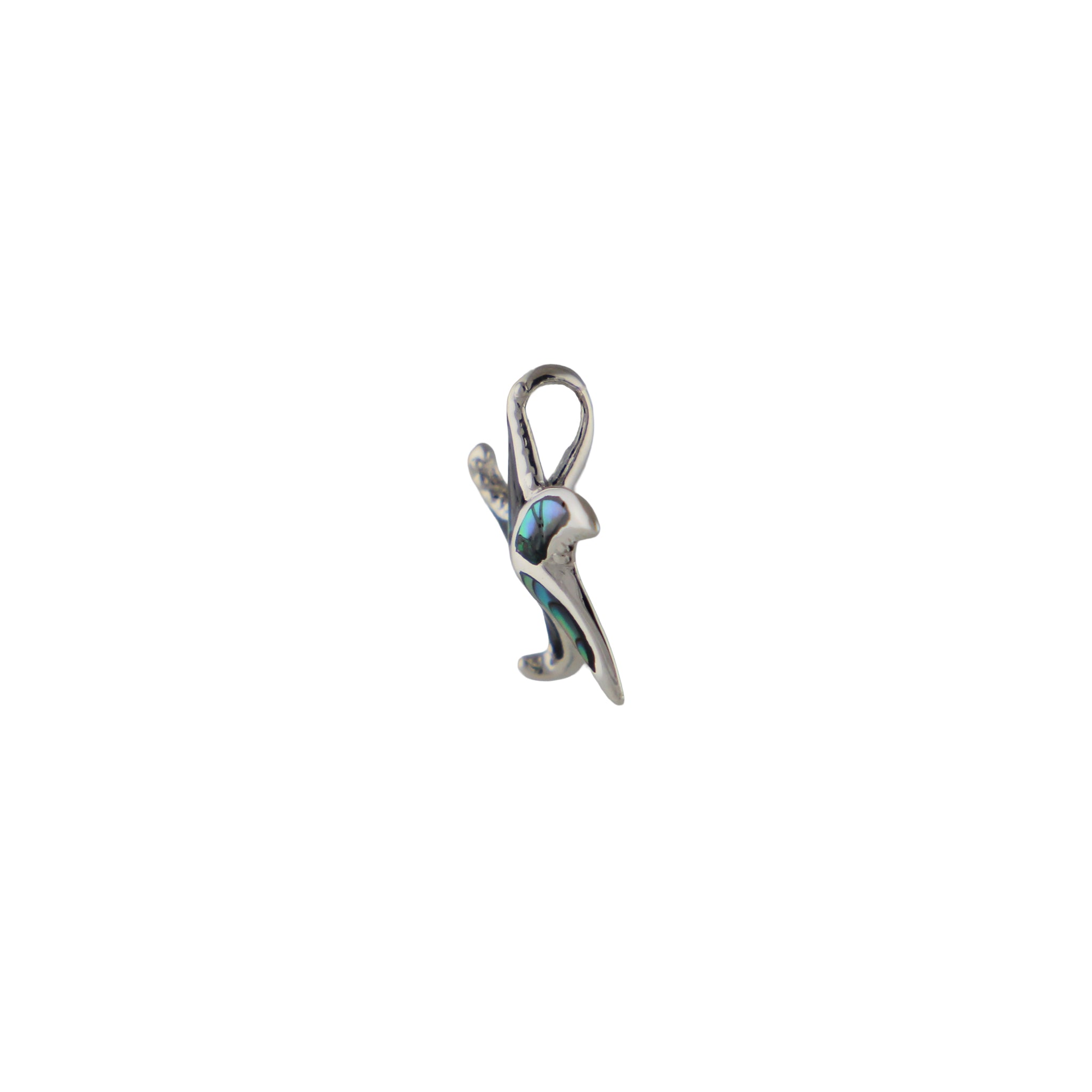 Abalone Starfish pendant Pendant in 925 Silver