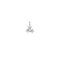 Trio Flower pendant Pendant in 925 Silver